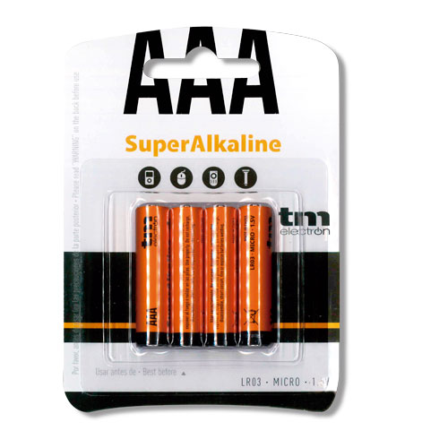 Pilhas Alcalinas Panasonic AAA - Pacote Com 20 Unidades - LR03