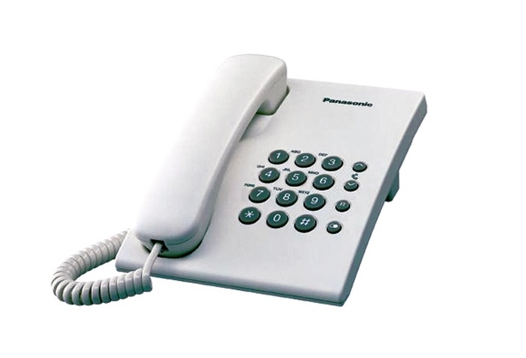 TELEFONO DE SOBREMESA KXTS500EXW BLANCO